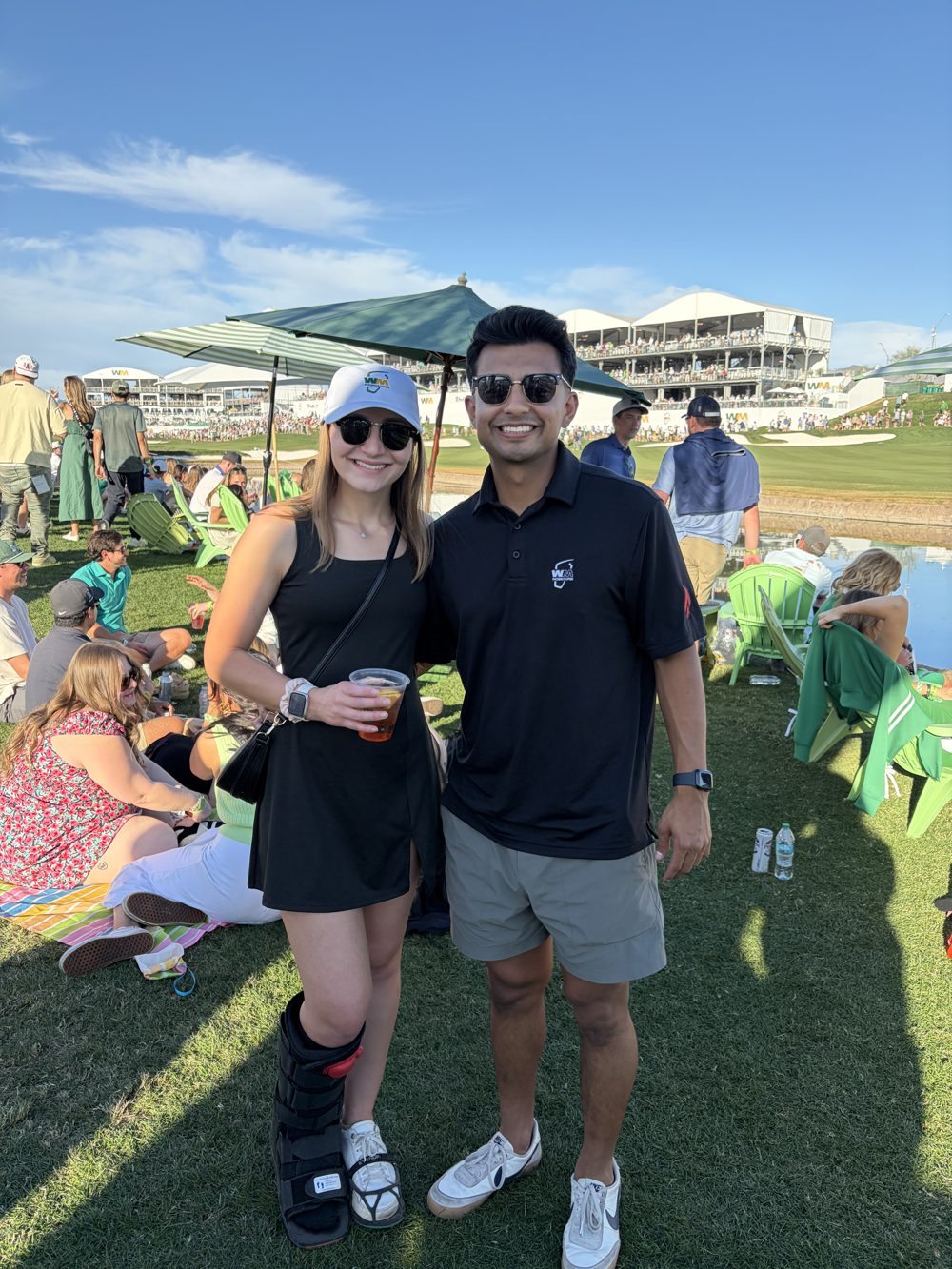 Erick at the WM Phoenix Open