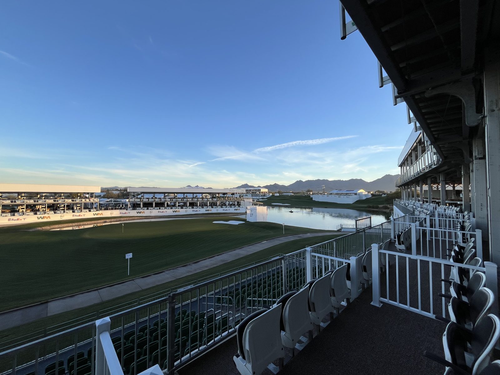 The 16th hole stadium at the WM Phoenix Open, TPC Scottsdale